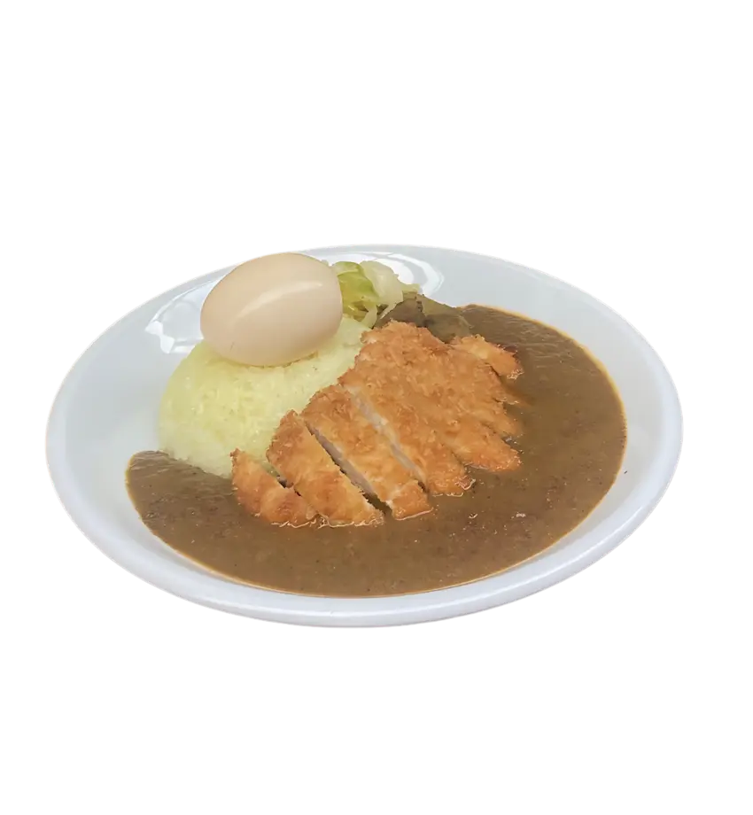 炸雞排·雞蛋·溫和咖哩